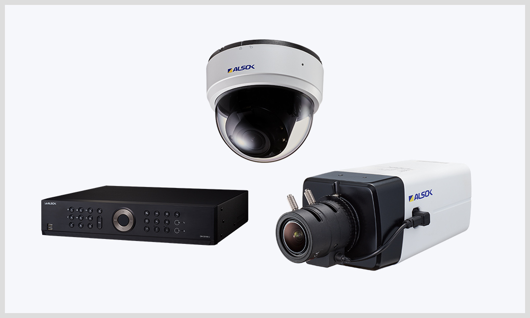 ALSOK アルソック 防犯カメラ一式 ドームカメラ SC-Z002-J+カメラ SC